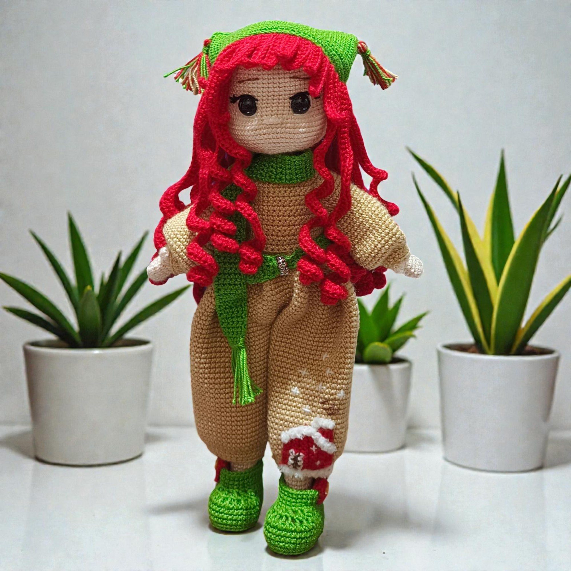 牡丹娃娃-25公分